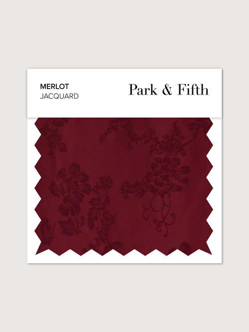 Merlot Jacquard Swatch
