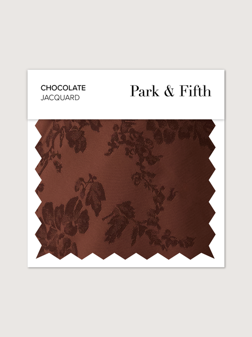 Chocolate Jacquard Swatch