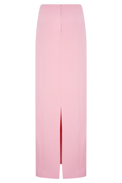 Alma High Waist Maxi Skirt - Candy Pink