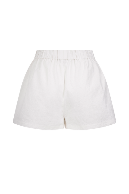 Annalee Cotton Shorts - White