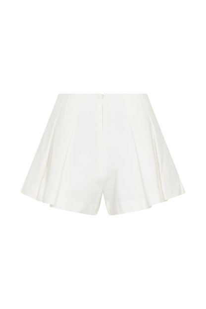 Issy Cotton Shorts - White
