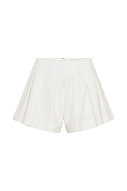 Issy Cotton Shorts - White