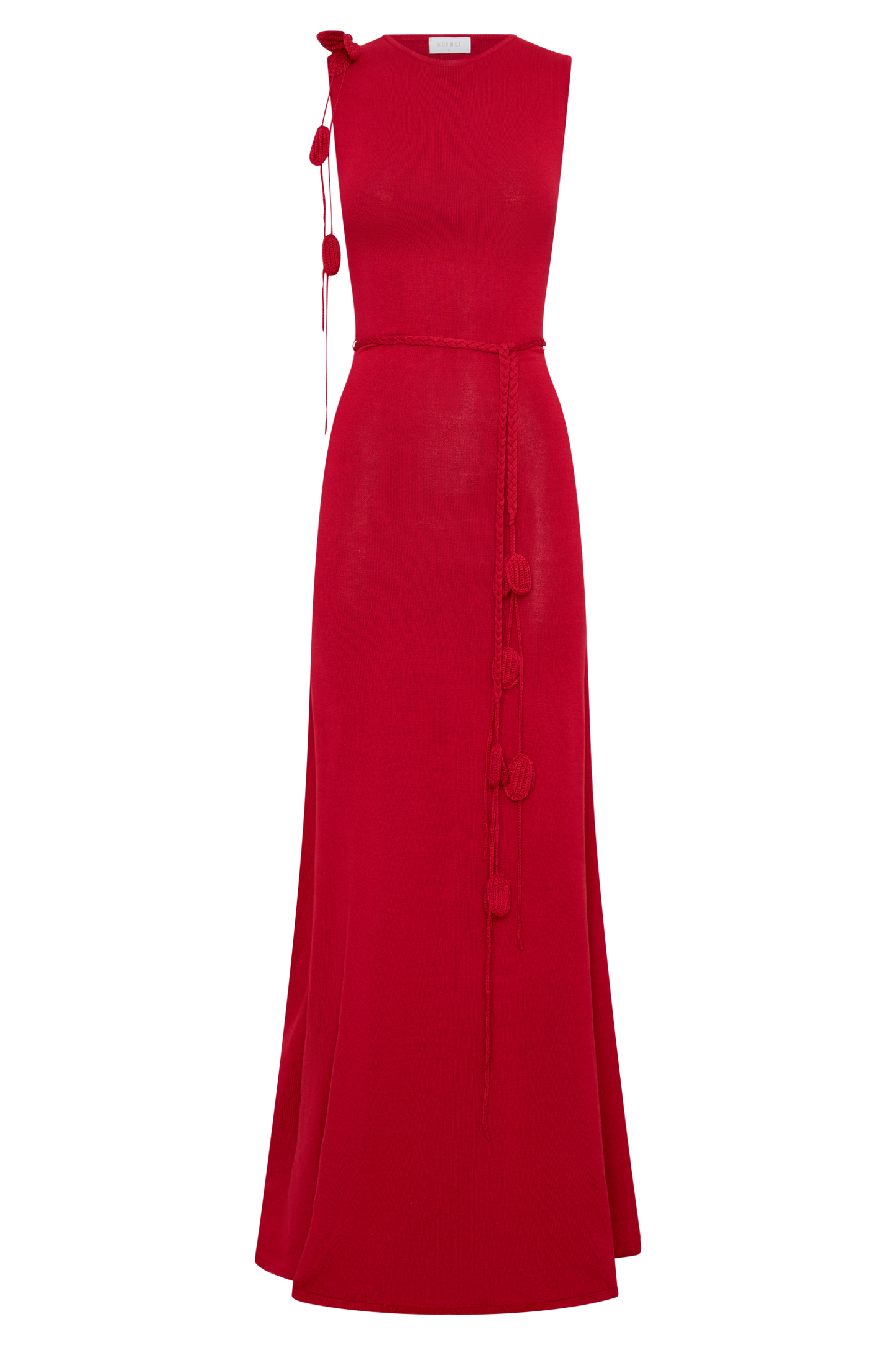 Monay Tulip Maxi Dress - Raspberry