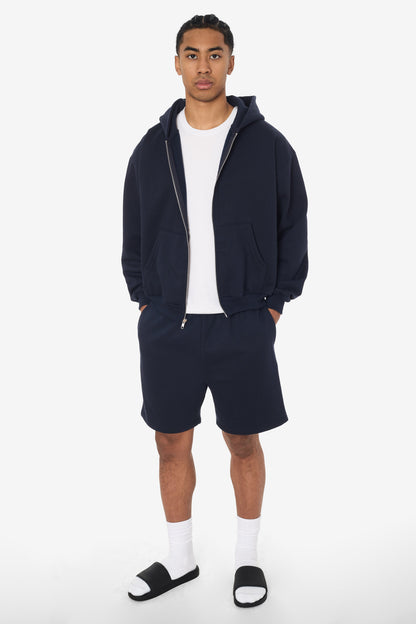 MWF02 - 10oz. Mid-weight Poly Cotton Fleece Sweat shorts