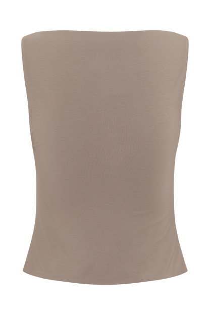 Nicolette Sleeveless Tank Top - Neutral