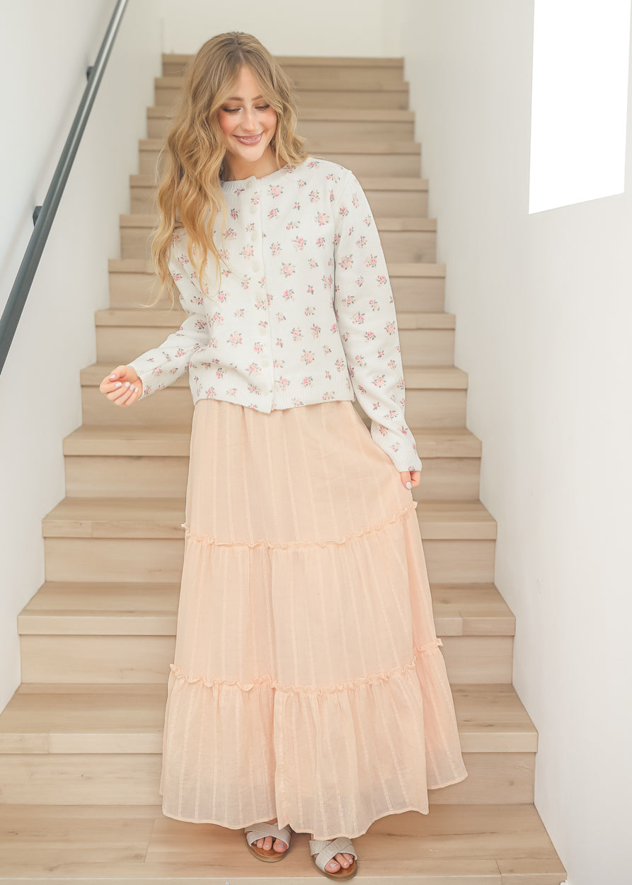 Serena Cotton Maxi Skirt