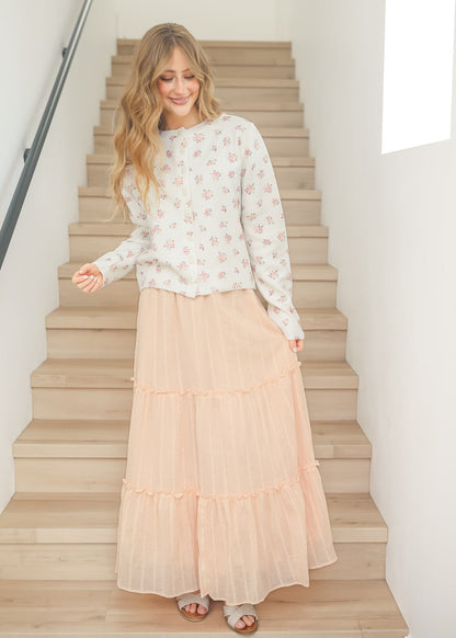 Serena Cotton Maxi Skirt