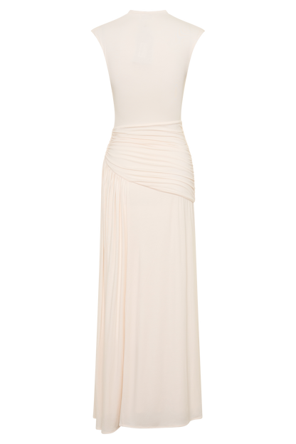 Winslow Cross Over Modal Maxi Dress - Ivory