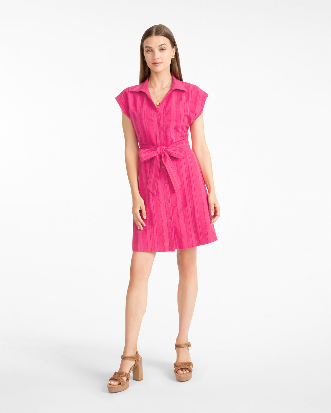 Trisha Mini Shirtdress