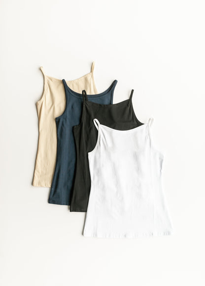 Adjustable Navy Layering Cami