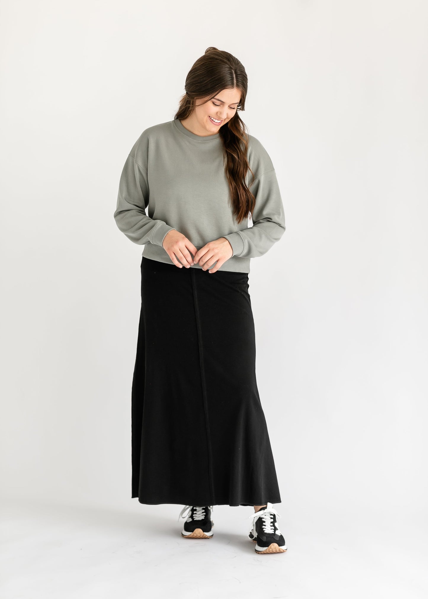 Allison Knit Maxi Skirt - FINAL SALE