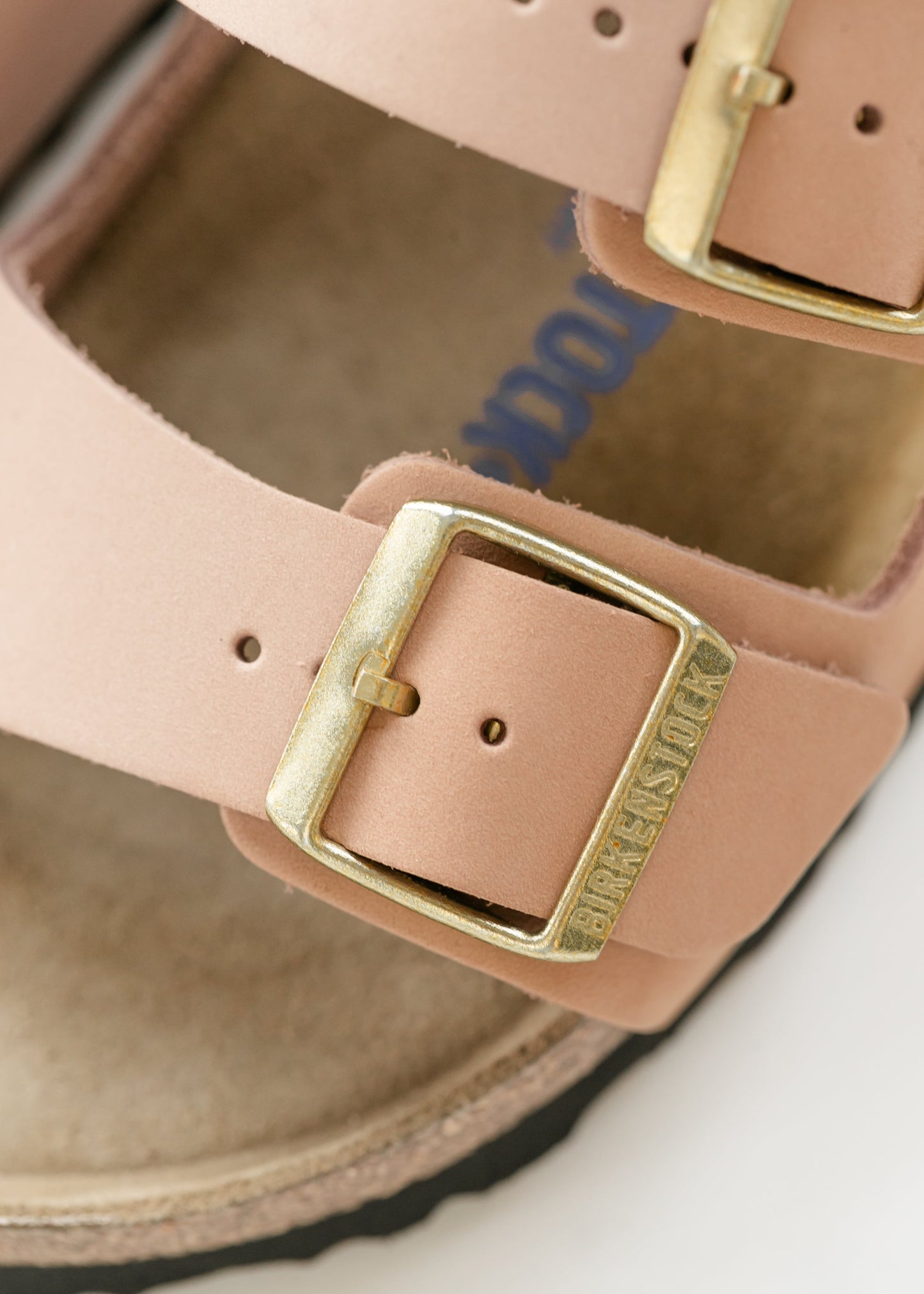 Birkenstock® Soft Pink Arizona Soft Footbed Sandal