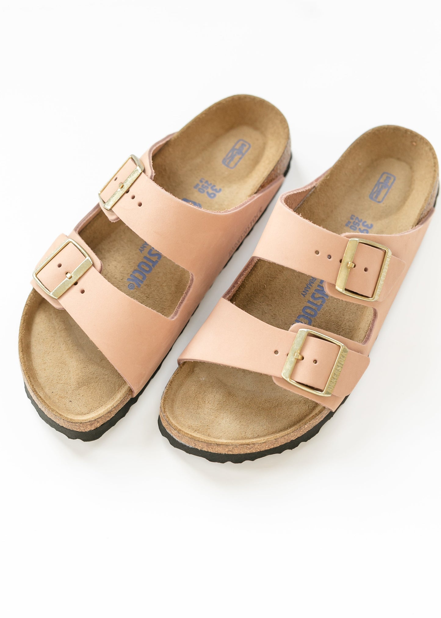 Birkenstock® Soft Pink Arizona Soft Footbed Sandal