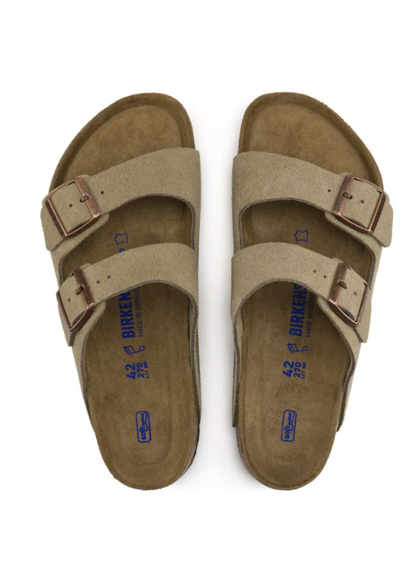 BIRKENSTOCK® Women's Arizona Soft Footbed Suede Sandals