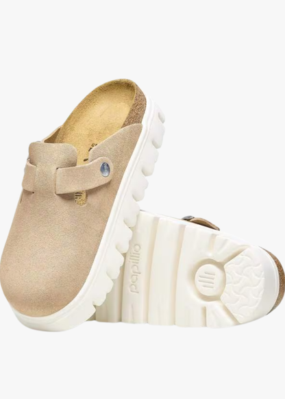 Birkenstock® Women's Boston Chunky Suede Clogs