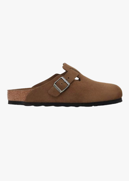 Birkenstock® Women's Boston Suede Leather Clogs