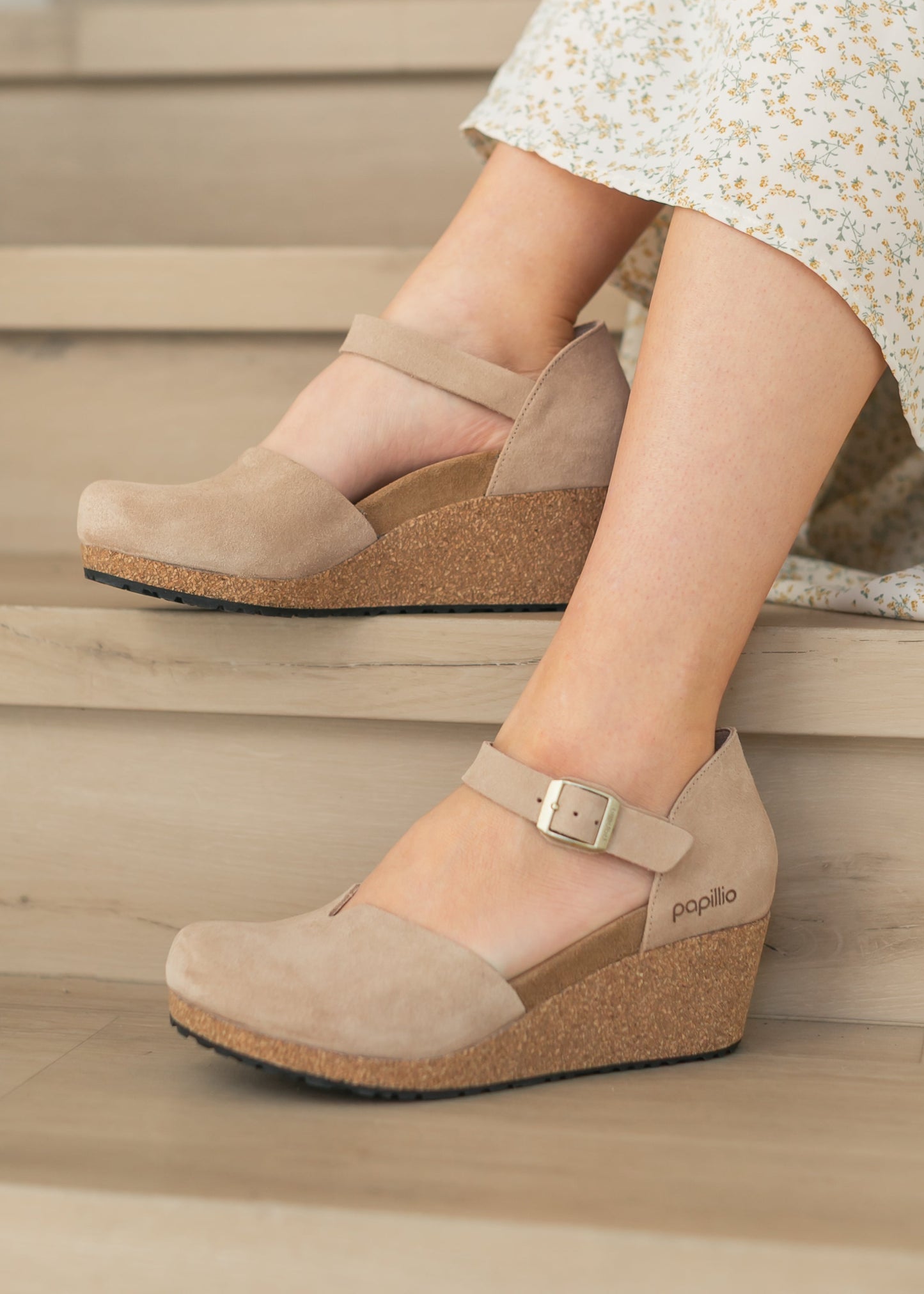 BIRKENSTOCK® Women's Warm Sand Mary Suede Sandal