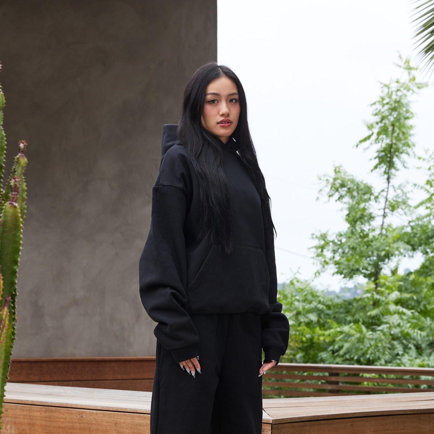 600 GSM 'Black' Core Hoodie