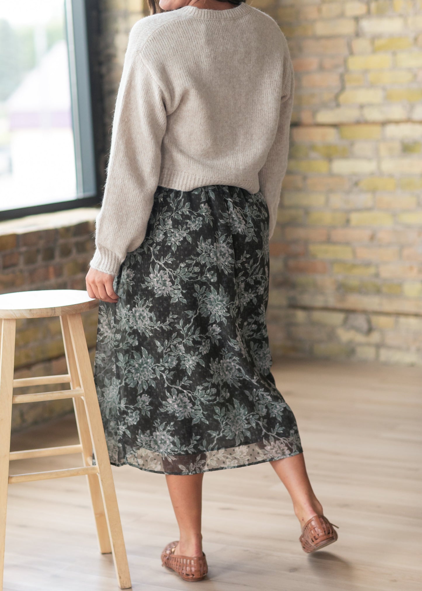 Botanical Garden Midi Skirt - FINAL SALE