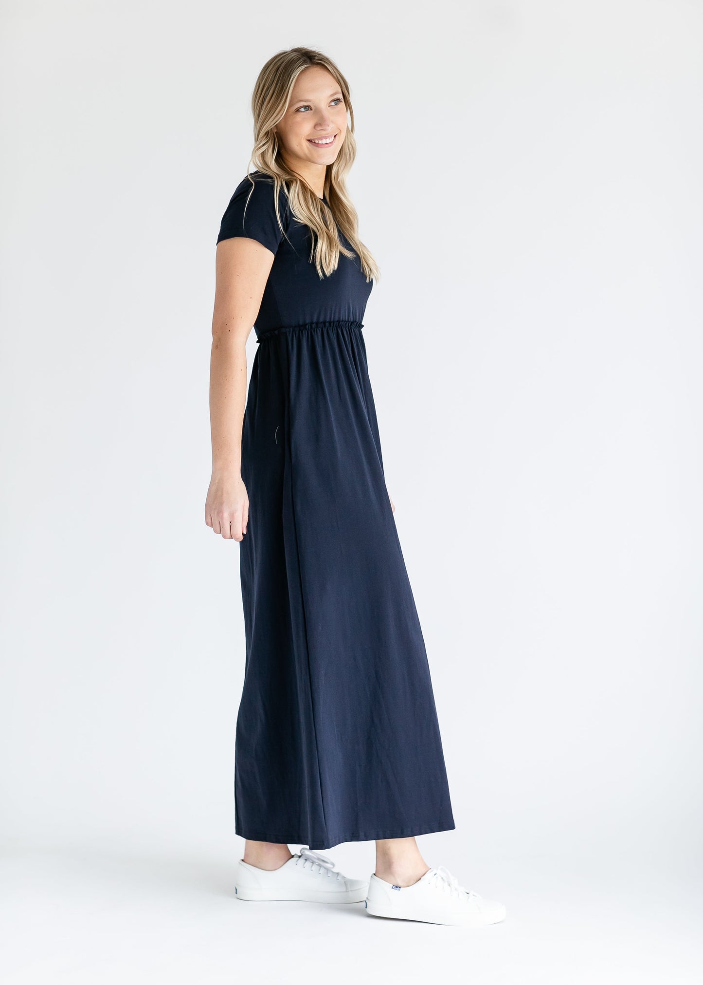 Brie Short Sleeve Maxi Dress - FINAL SALE