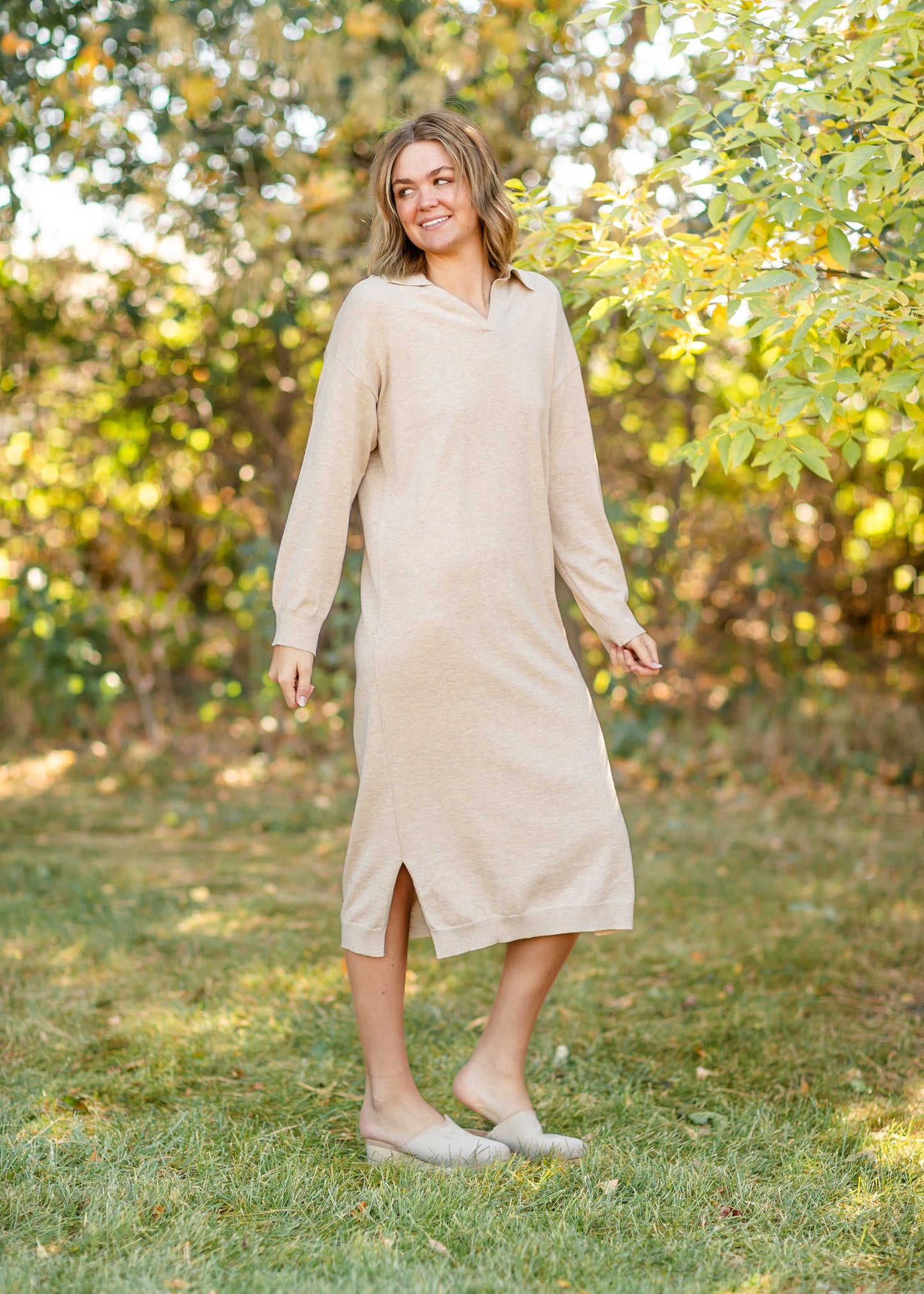 Carmen Polo Knit Maxi Dress - FINAL SALE