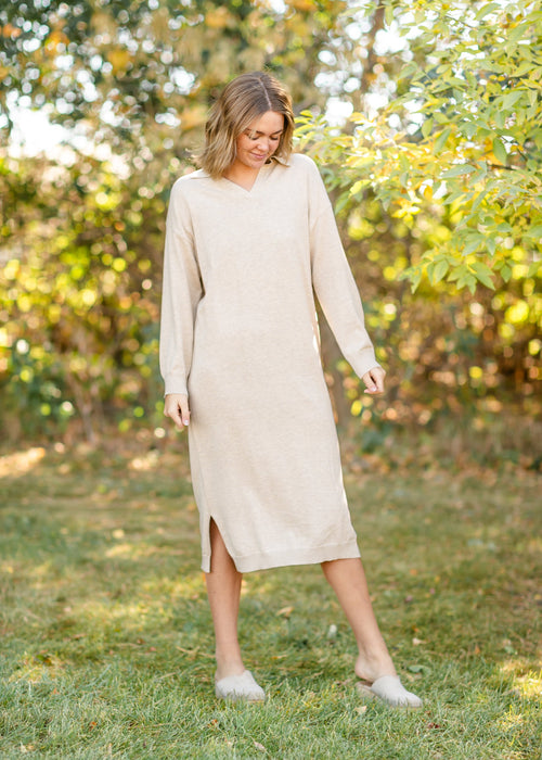 Carmen Polo Knit Maxi Dress - FINAL SALE