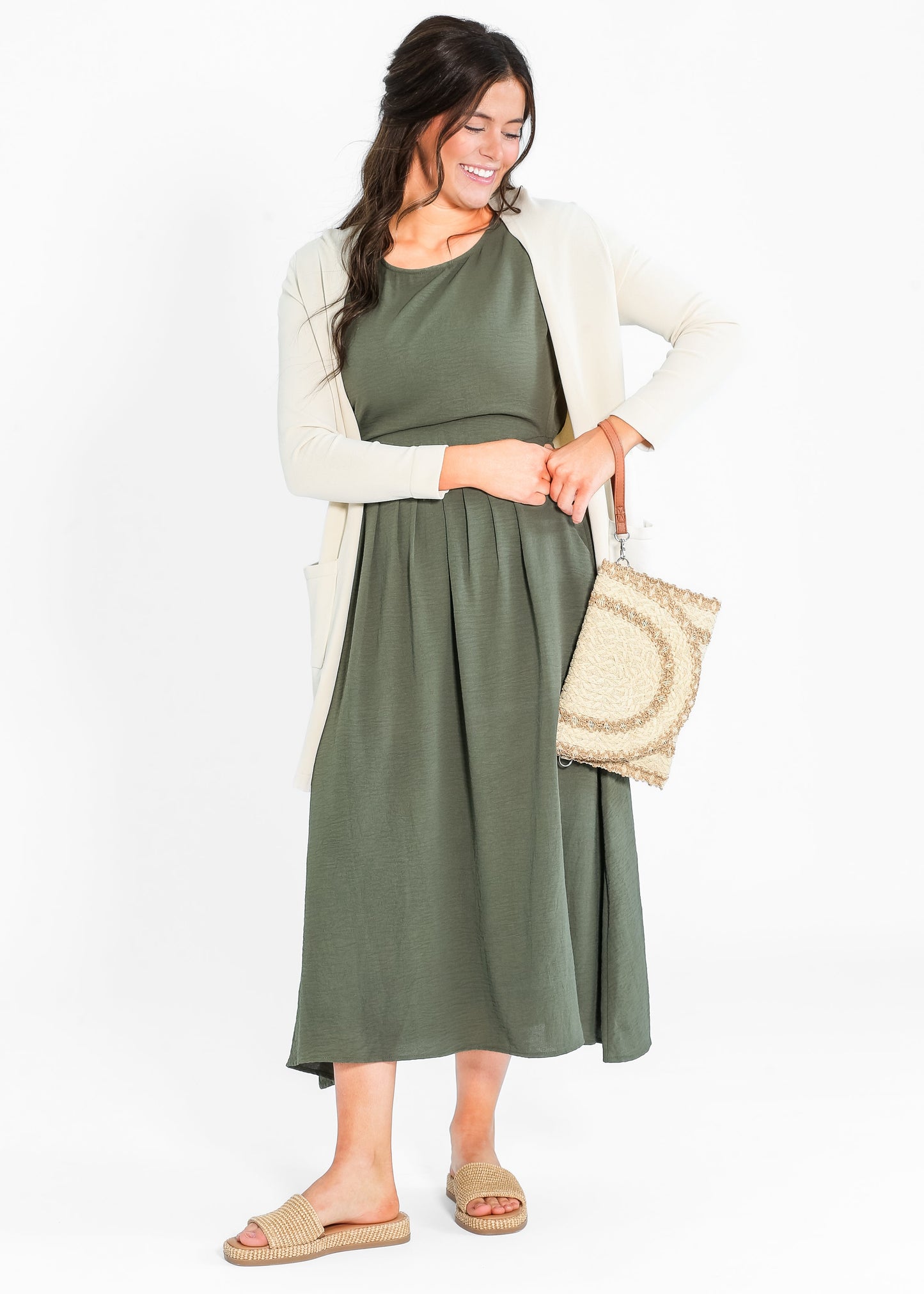 Cally Open Front Cardigan - FINAL SALE