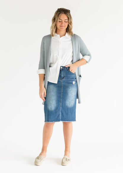Cally Open Front Cardigan - FINAL SALE