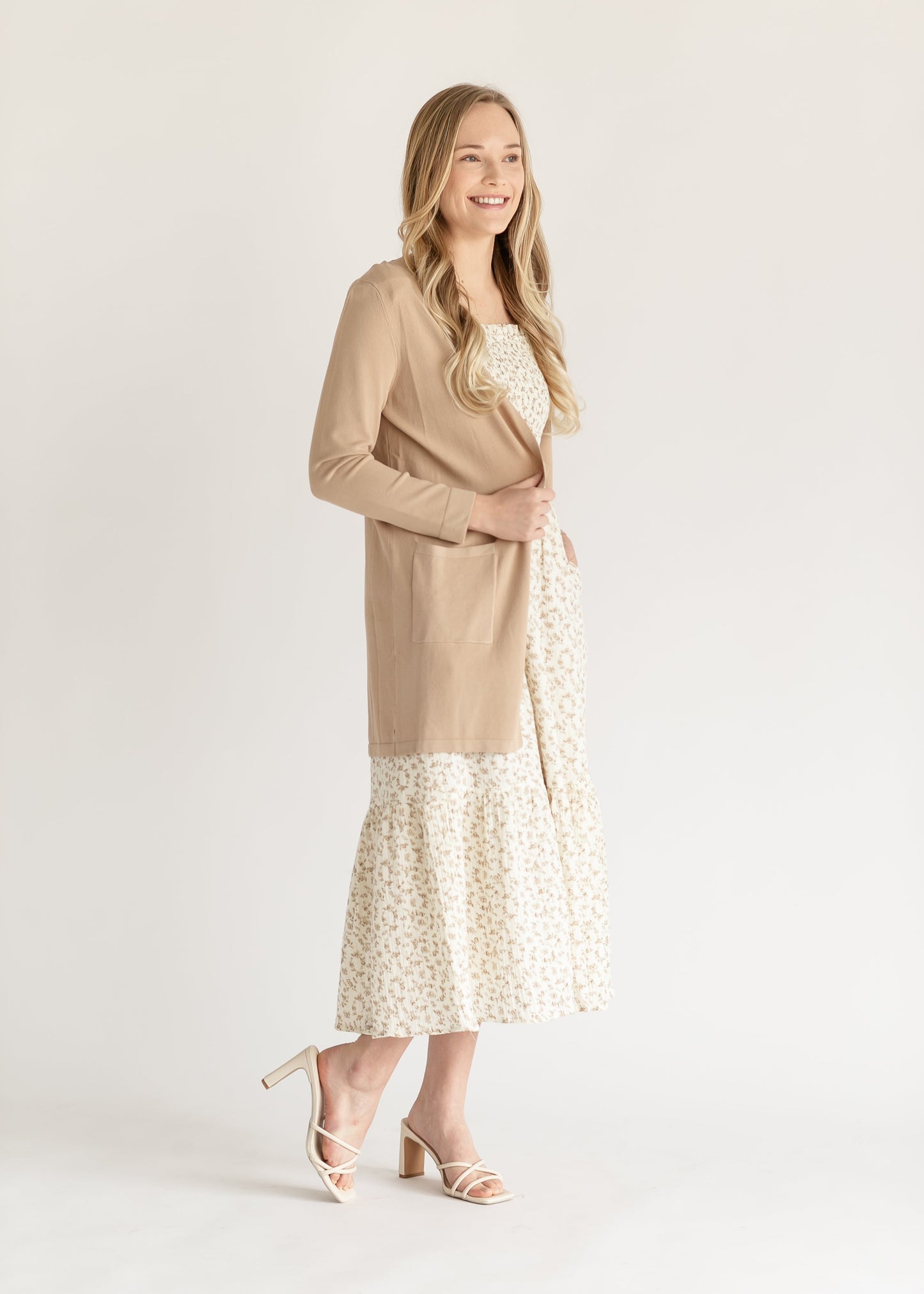 Cally Open Front Cardigan - FINAL SALE