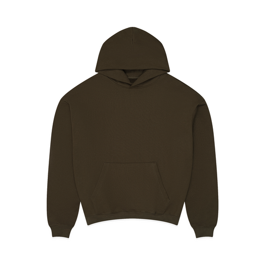 350 GSM 'Chestnut' Fleece Hoodie