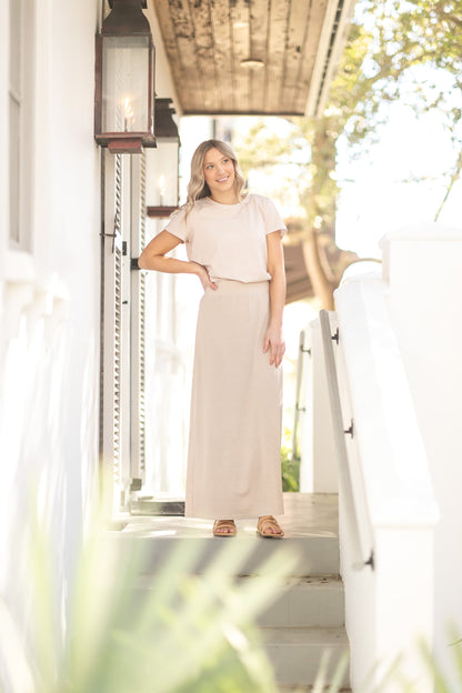 Clarise Premium Knit Maxi Skirt - FINAL SALE