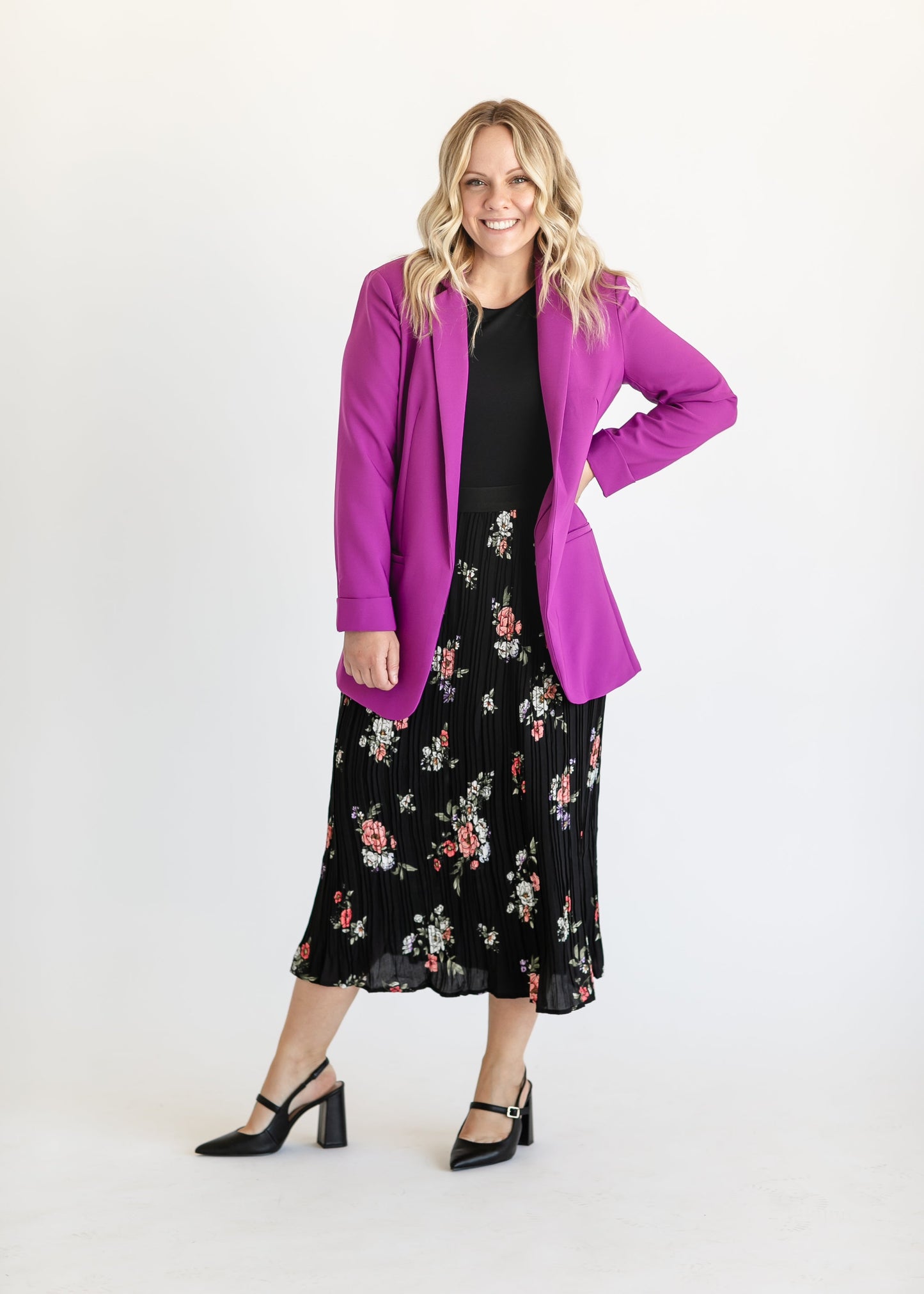 Classic Open Front Blazer - FINAL SALE