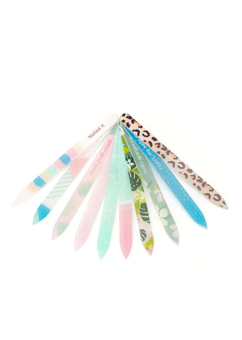Colorful Glass Nail File - FINAL SALE