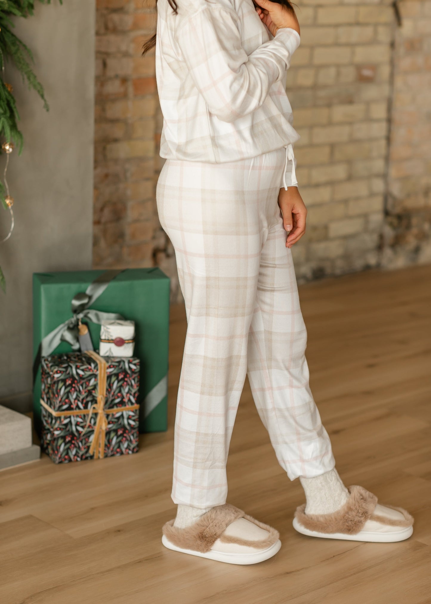 Cozy Plaid Lounge Pants - FINAL SALE