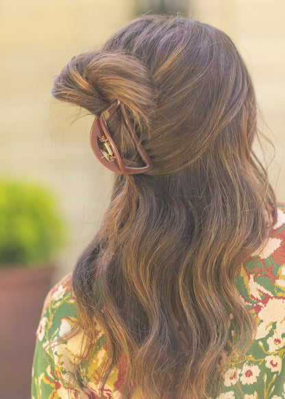 Crescent Hair Claw Clip