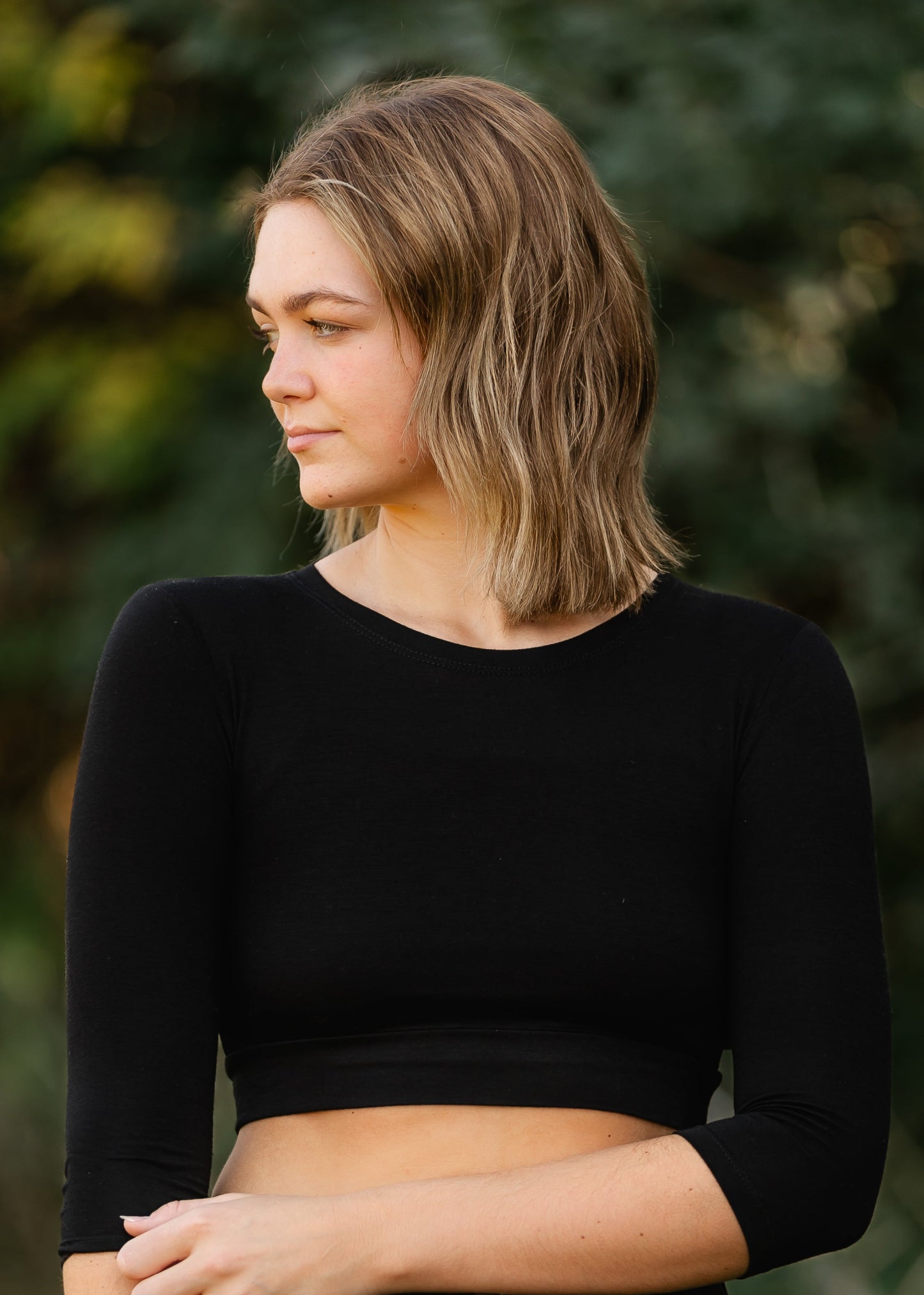 Crewneck 3/4 Sleeve Halftee - FINAL SALE