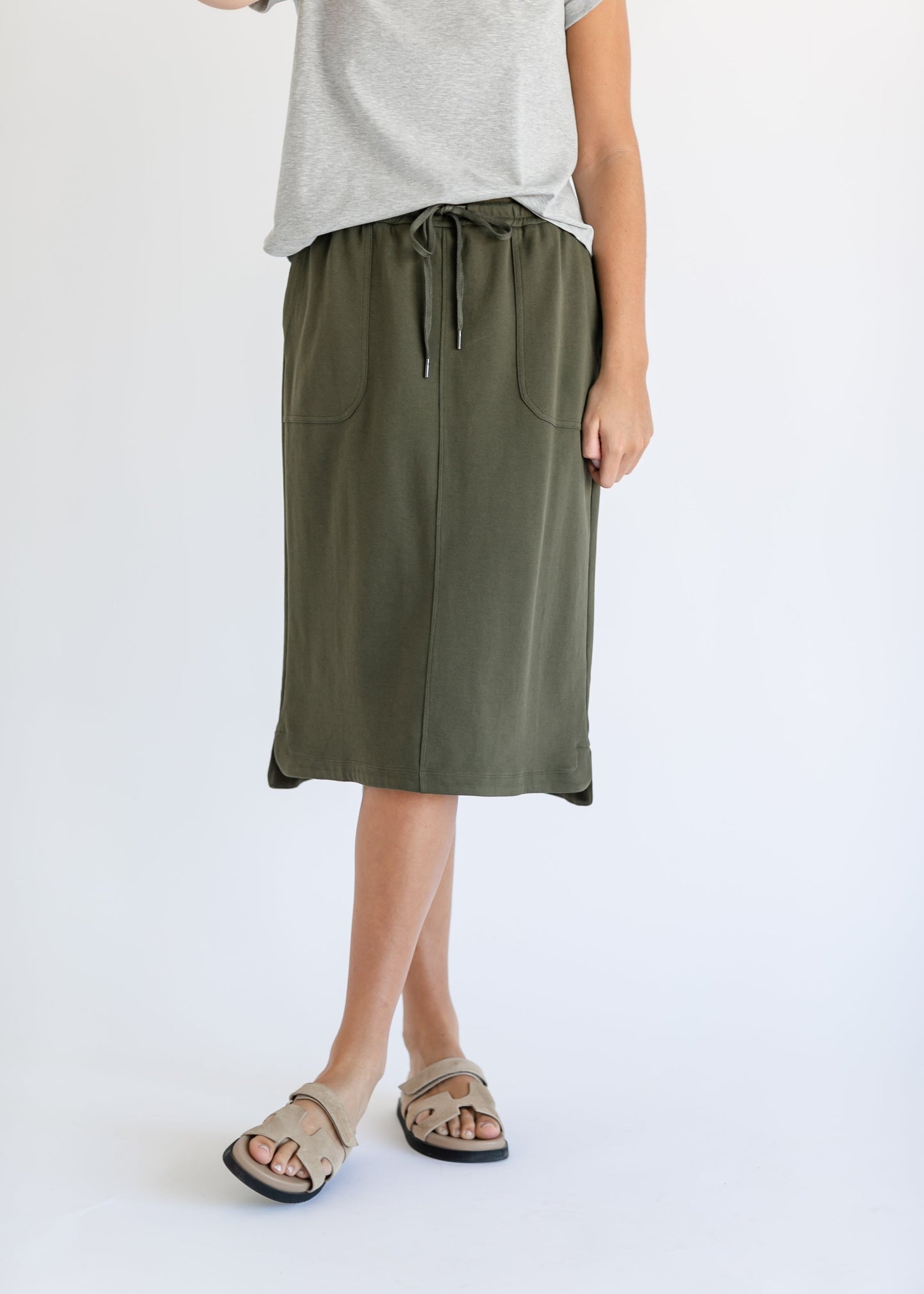 Dani Everyday Midi Skirt - FINAL SALE