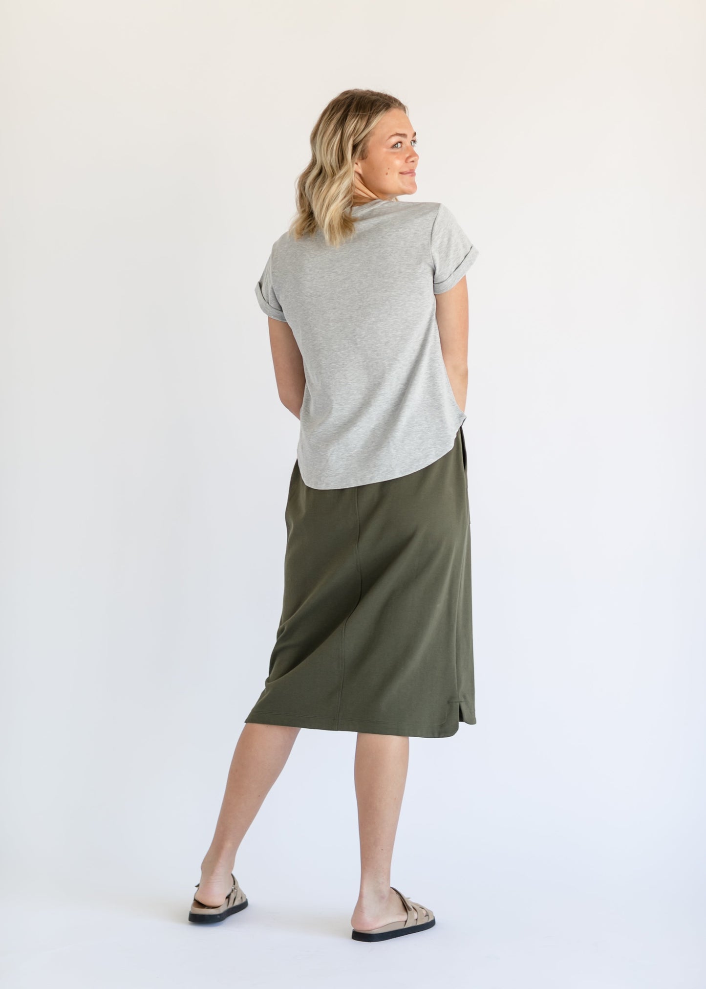 Dani Everyday Midi Skirt - FINAL SALE