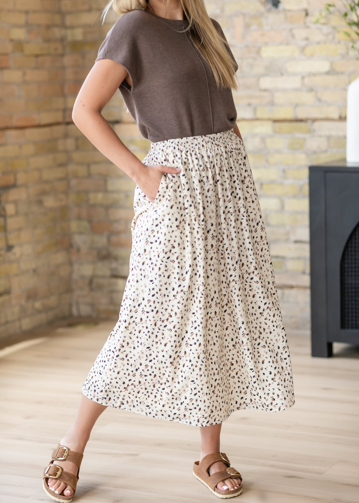 Dapple Dash Maxi Skirt - FINAL SALE