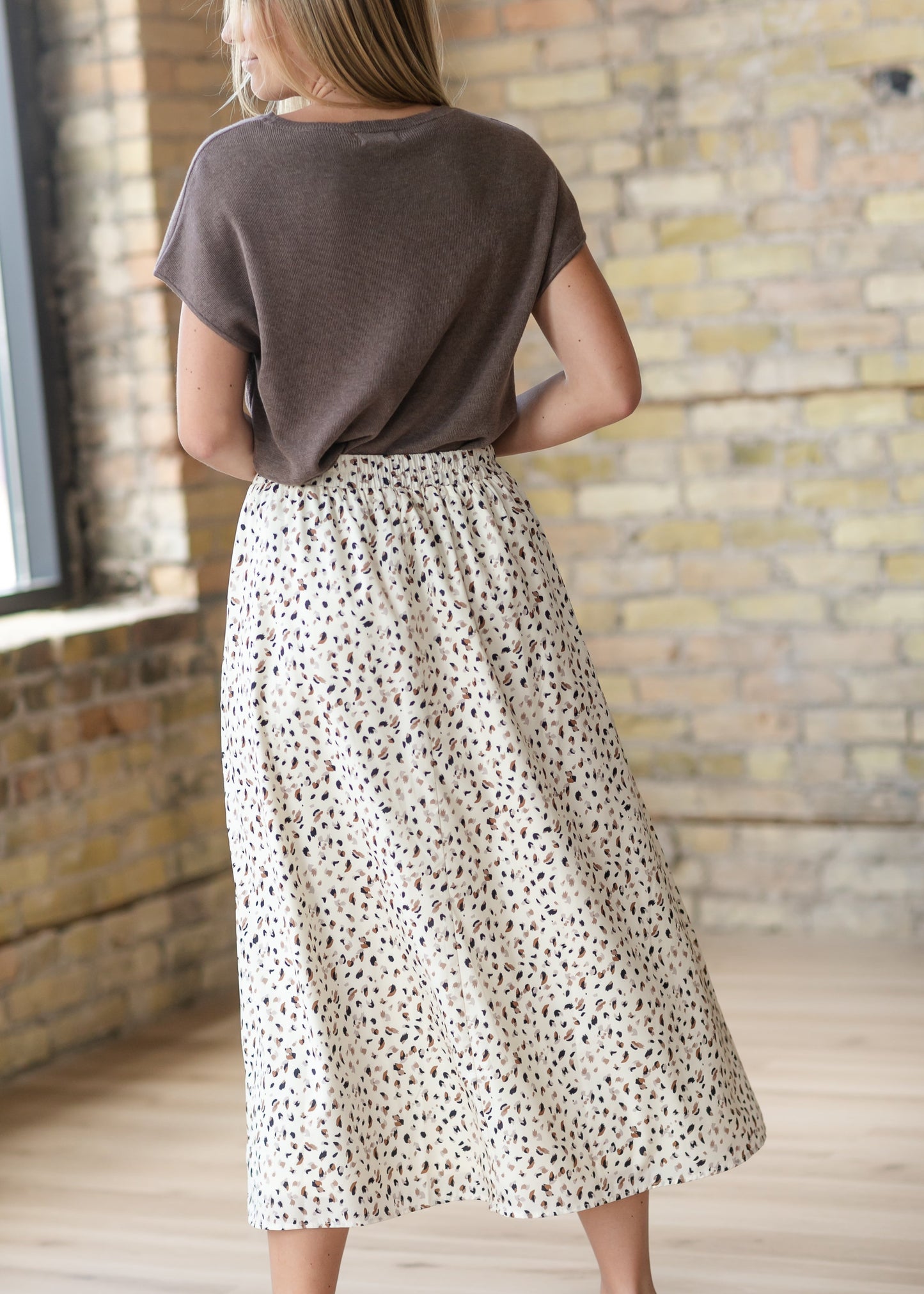 Dapple Dash Maxi Skirt - FINAL SALE