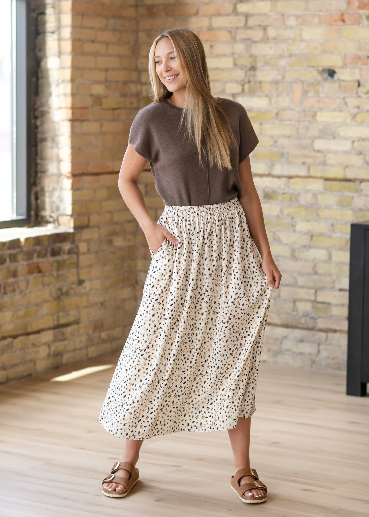 Dapple Dash Maxi Skirt - FINAL SALE