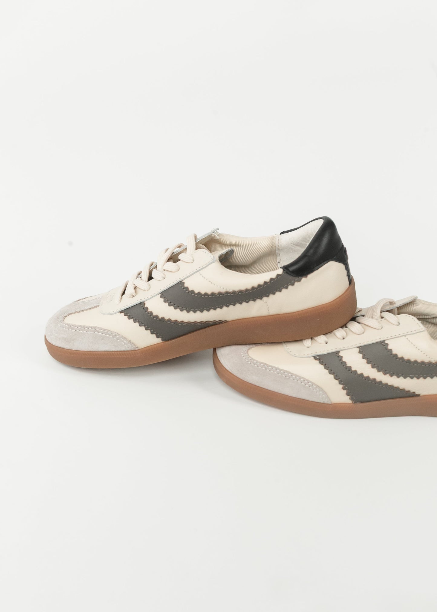 Dolce Vita® Merit Sneakers White Gray Leather