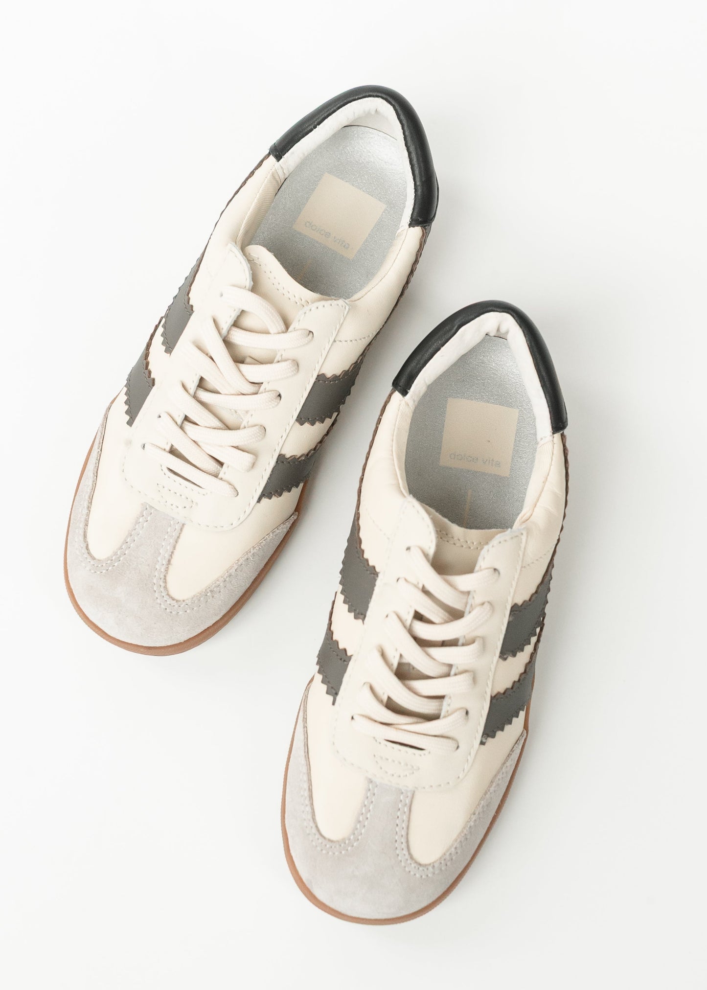 Dolce Vita® Merit Sneakers White Gray Leather