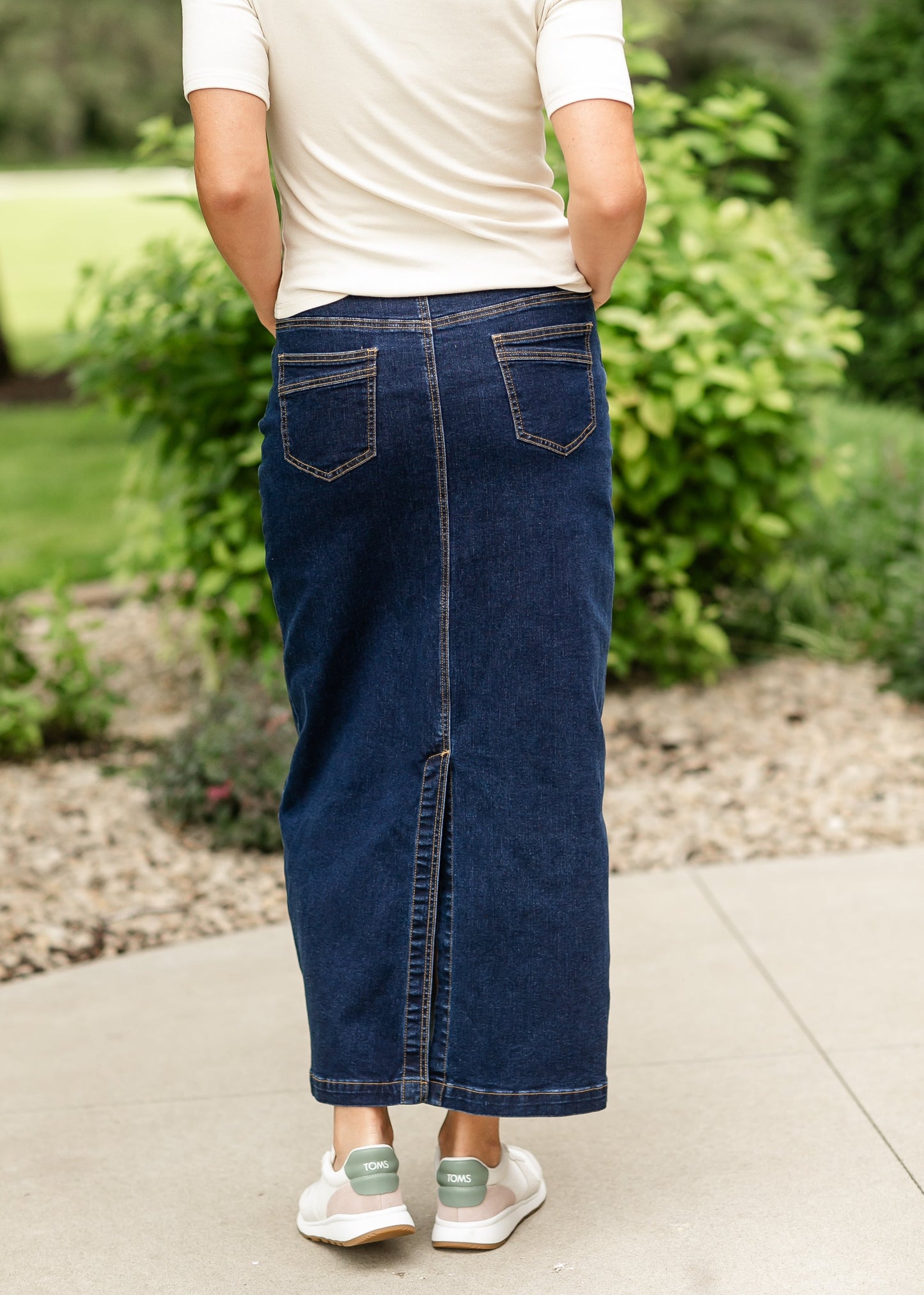 Donna Maxi Denim Skirt - FINAL SALE