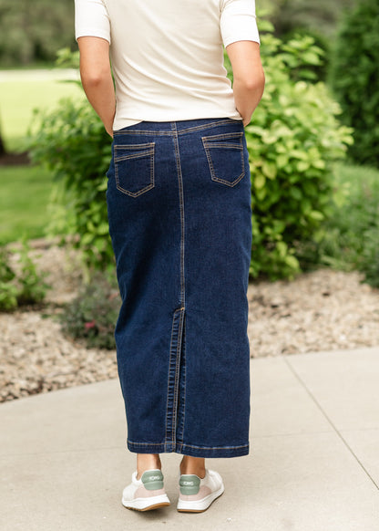 Donna Maxi Denim Skirt - FINAL SALE