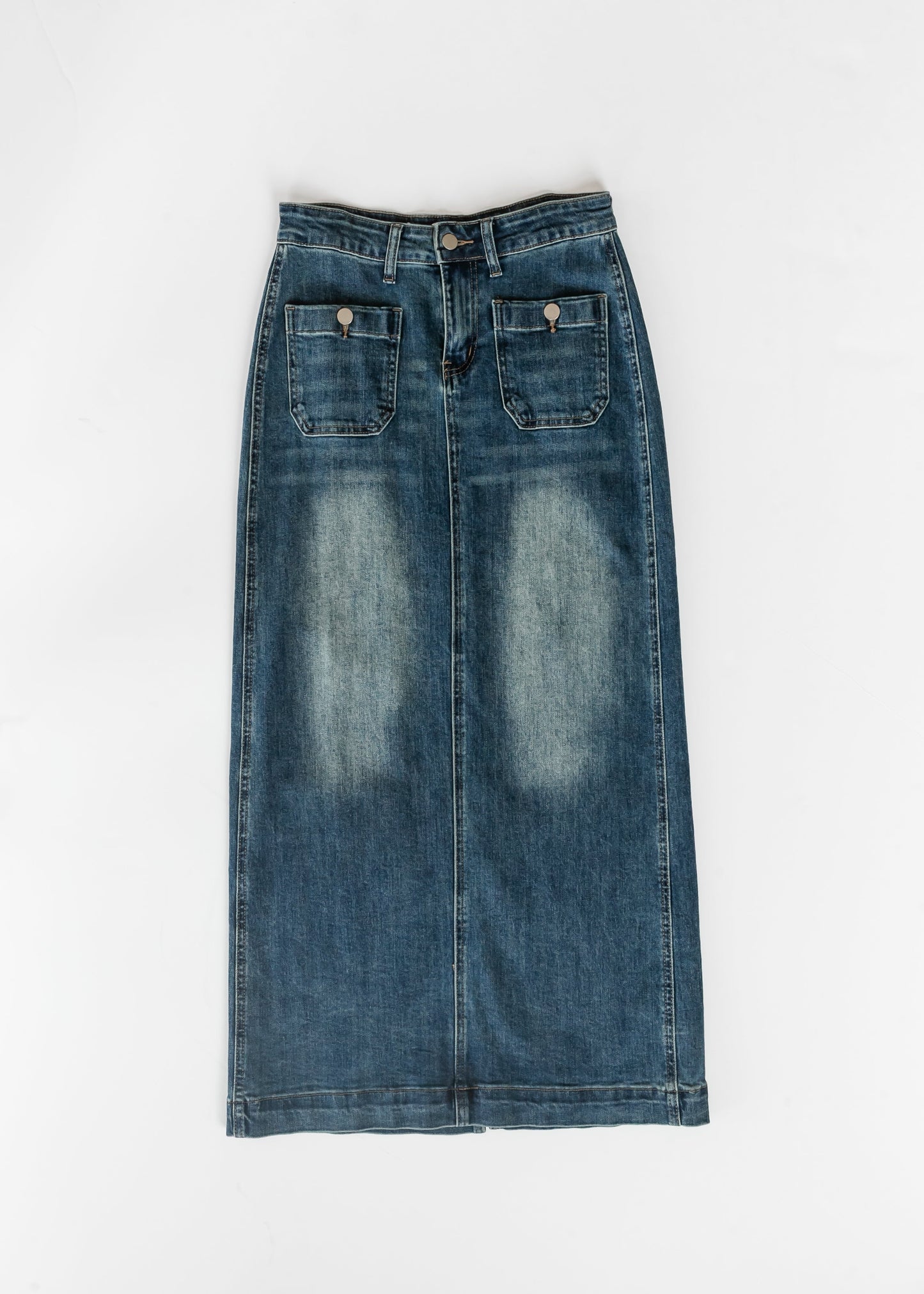 Elin Front Pocket Maxi Skirt
