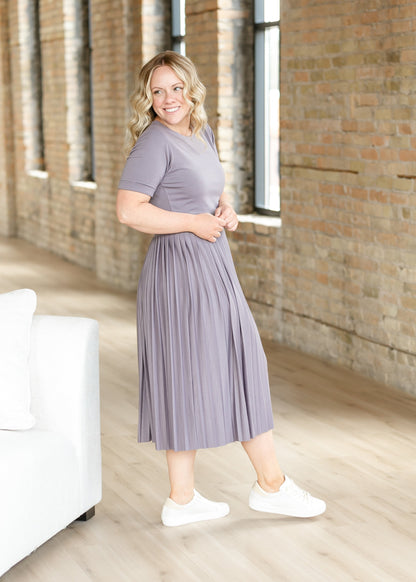 Emersyn Pleated Midi Dress - FINAL SALE