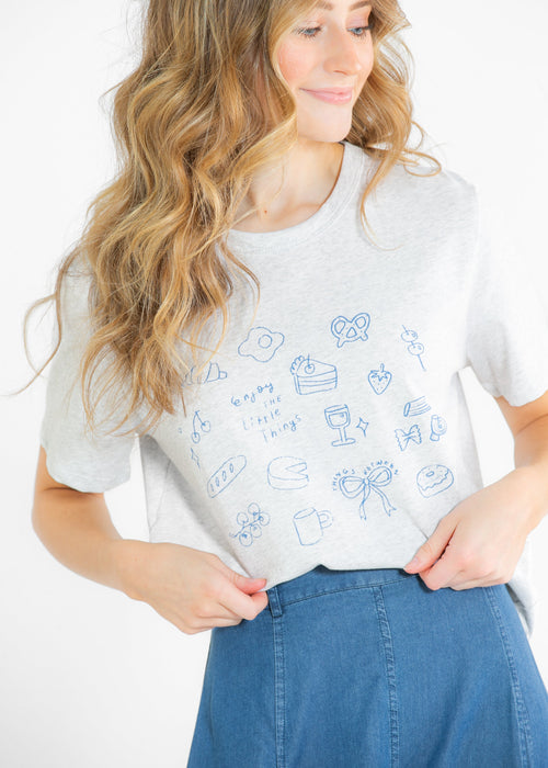 Enjoy the Little Things Graphic Tee - FINAL SALE