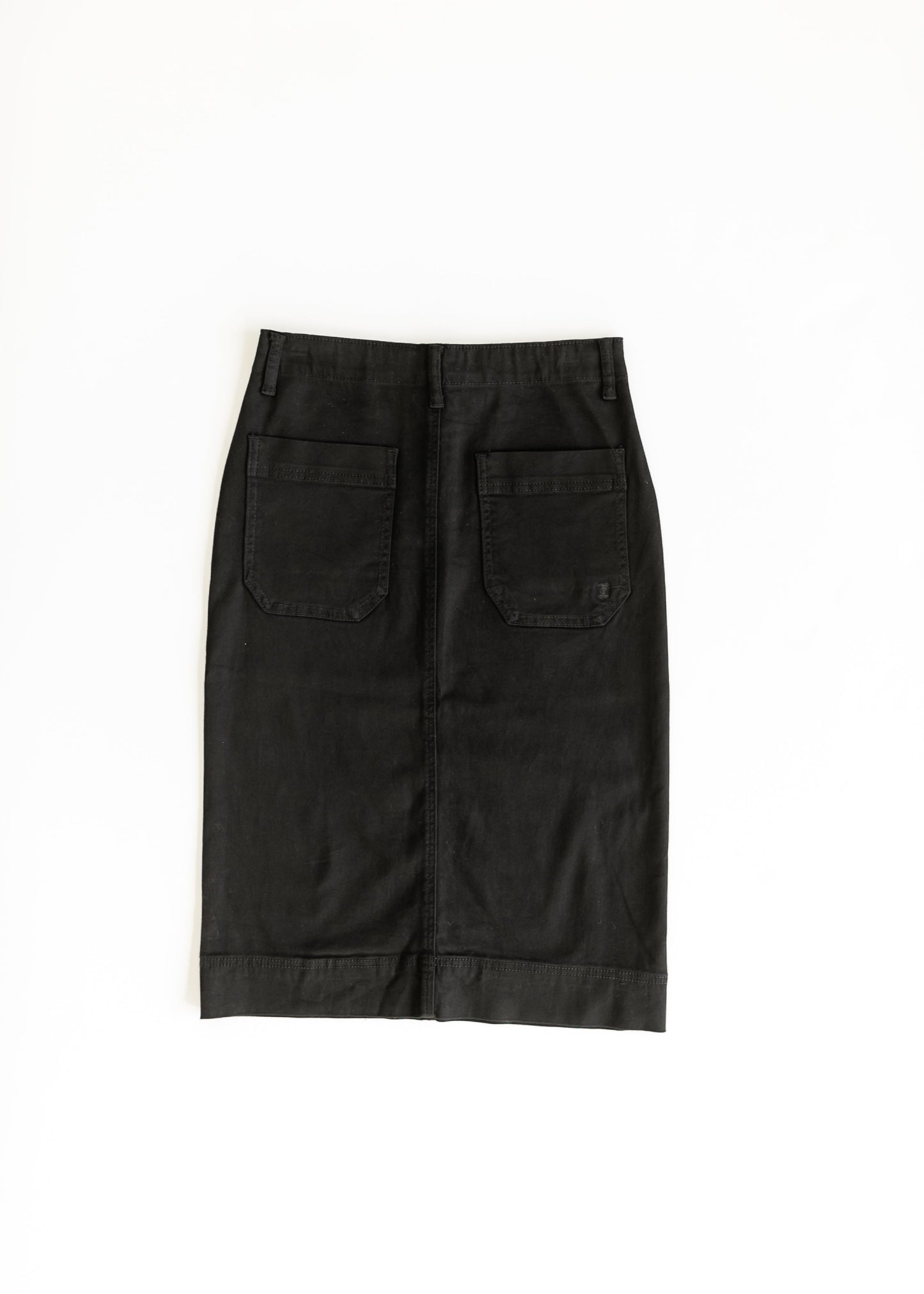Erica Cotton Twill Midi Skirt - FINAL SALE