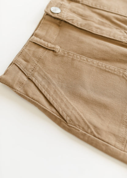 Erica Cotton Twill Midi Skirt - FINAL SALE